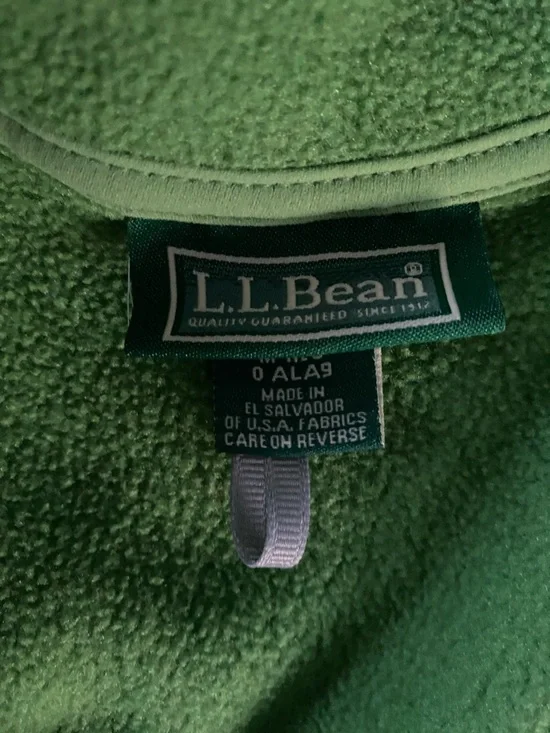 L.L.Bean Fleece Sleeveless Vest Size M - Reg - Picture 4 of 6
